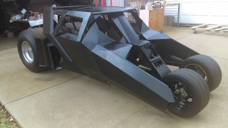 Illustration for article titled This 2/3 Scale Tumbler Just Needs A 2/3 Scale Batman And Some Welding To Be Ready To Fight Crime
